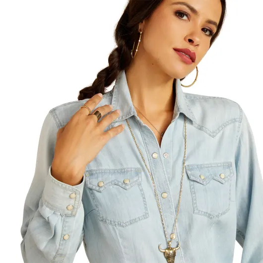 Ariat Damen Shirt Blues