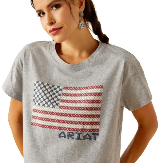 Ariat Homespun Flag Shirt