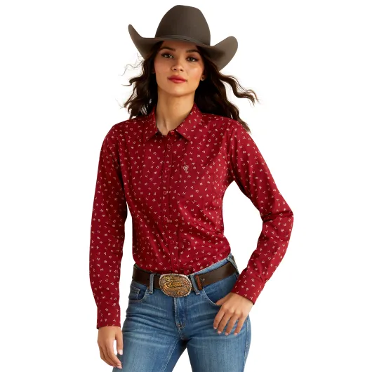 Ariat Kirby Stretch Cattle Brand Shirt