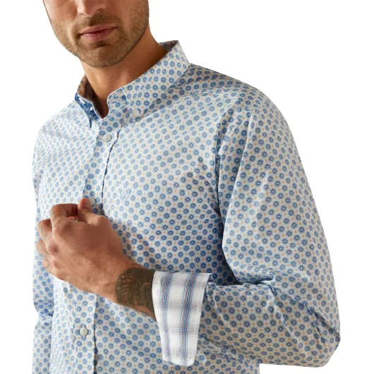 Ariat Mens Fitted Shirt Booker