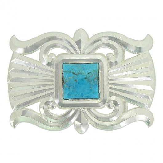 Montana Silversmiths Buckle Topaz