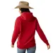 Ariat Damen Ranch Goods Hoodie Rio Red