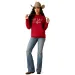 Ariat Damen Ranch Goods Hoodie Rio Red