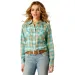 Ariat Damen Roping Plaid Western Shirt