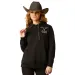 Ariat Damen Steer Stitch Hoodie Black