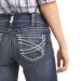 Ariat Damen Westernjeans REAL Riding Midrise Bootcut Entwinded