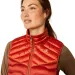 Ariat Ideal Down Gilet Brick Red