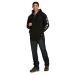 Ariat Rebar Herren All-Weather Full Zip Hoodie schwarz