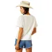 Ariat Short Sleeve Tassel Top Cloud Dancer