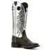 Ariat Westernboot Round Up Ryder carbon-antique silver