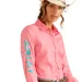 Ariat Wrinkle Resist Team Shirt Camellia Rose