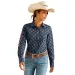 Ariat Wrinkle Resist Team Shirt Kirby Backwoods Ikat