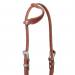 Western Einohr Kopfstück Harness Leder mit Concho