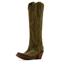 Ariat Westernboot Casanova X-Toe Soft Olive Suede Casanova X Toe – kniehoher Weste...