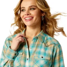 Ariat Damen Roping Plaid Western Shirt