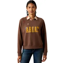Ariat Essential Crew Sweatshirt Chicory Coffee Heather Ariat Essential Crew Sweatshirt ...