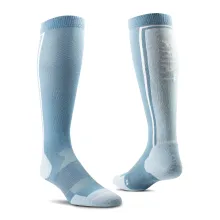 AriatTEK Winter Slimline Socks BLUESTONE/CERULEAN